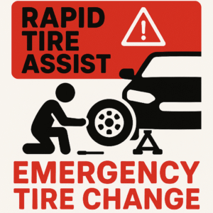Emergency Flat Tire Change